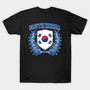South Korea - Collegiate Crest T-Shirt